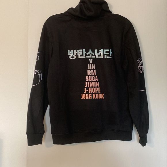 BNWOT size M BTS hoodie - Picture 2 of 5
